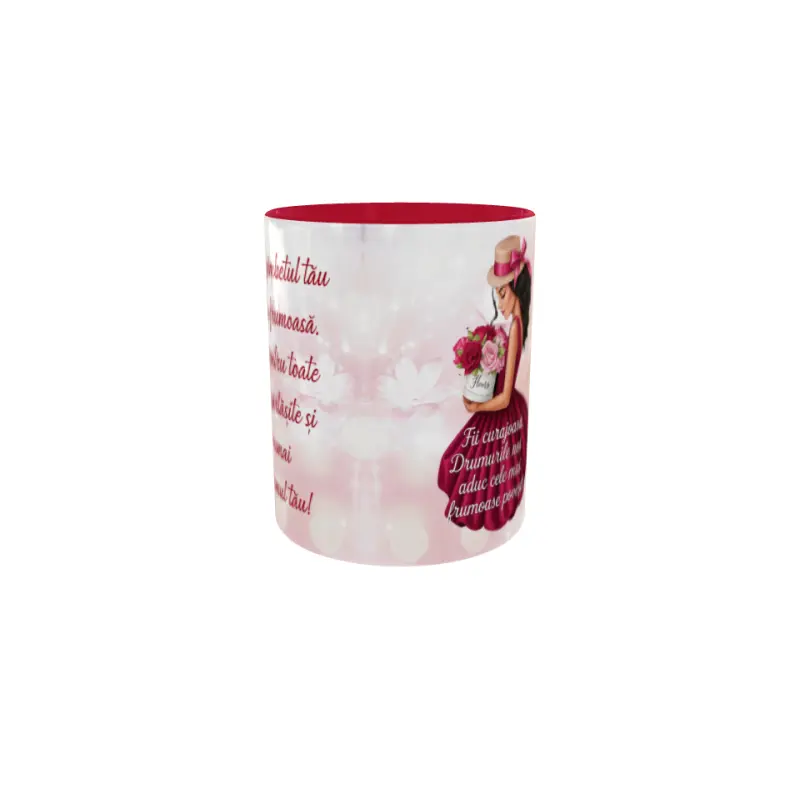 Ne va fi dor de zambetul, cana ceramica, 330ml, cgs1835